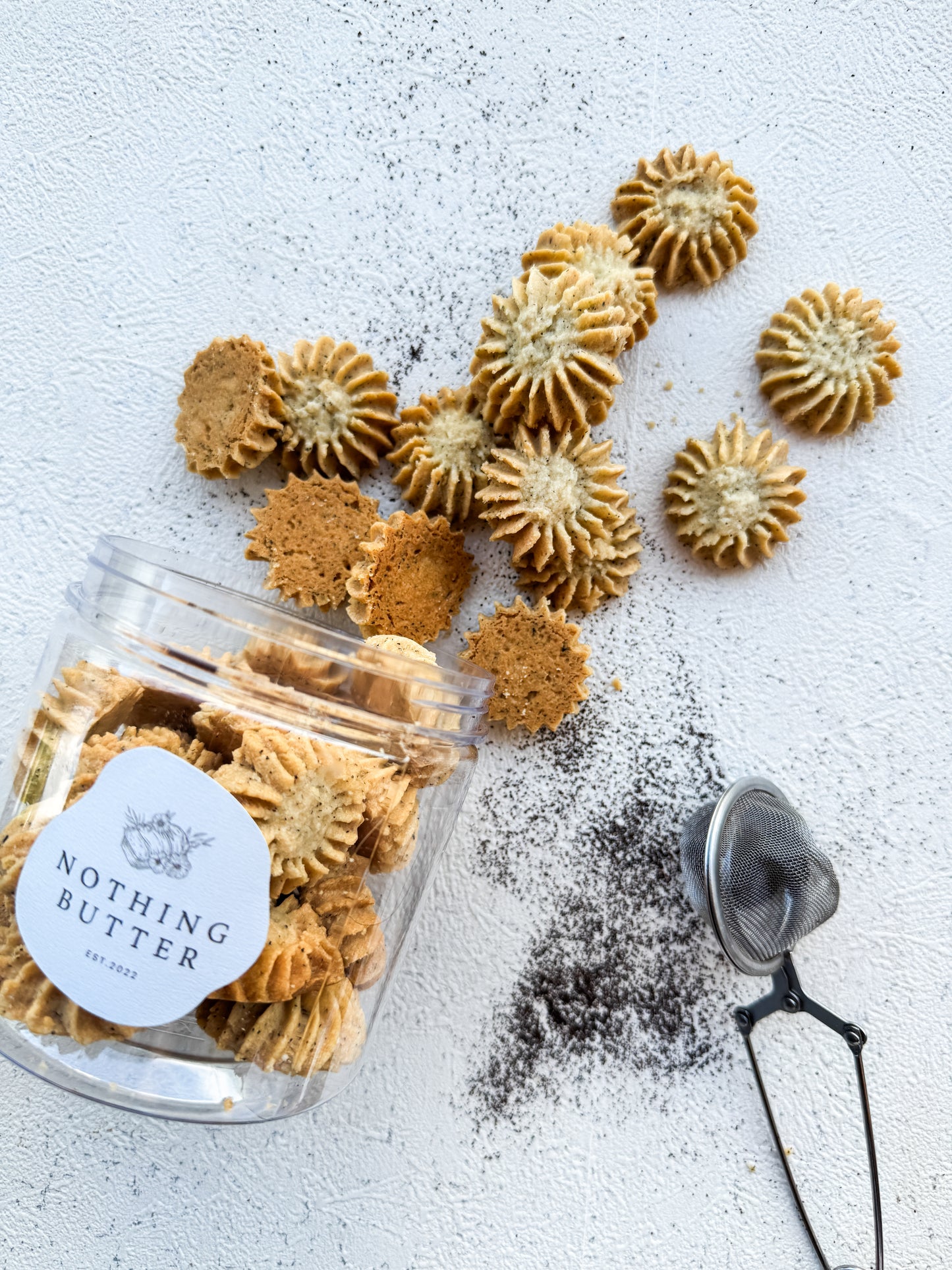 Earl Grey Cookie Tin