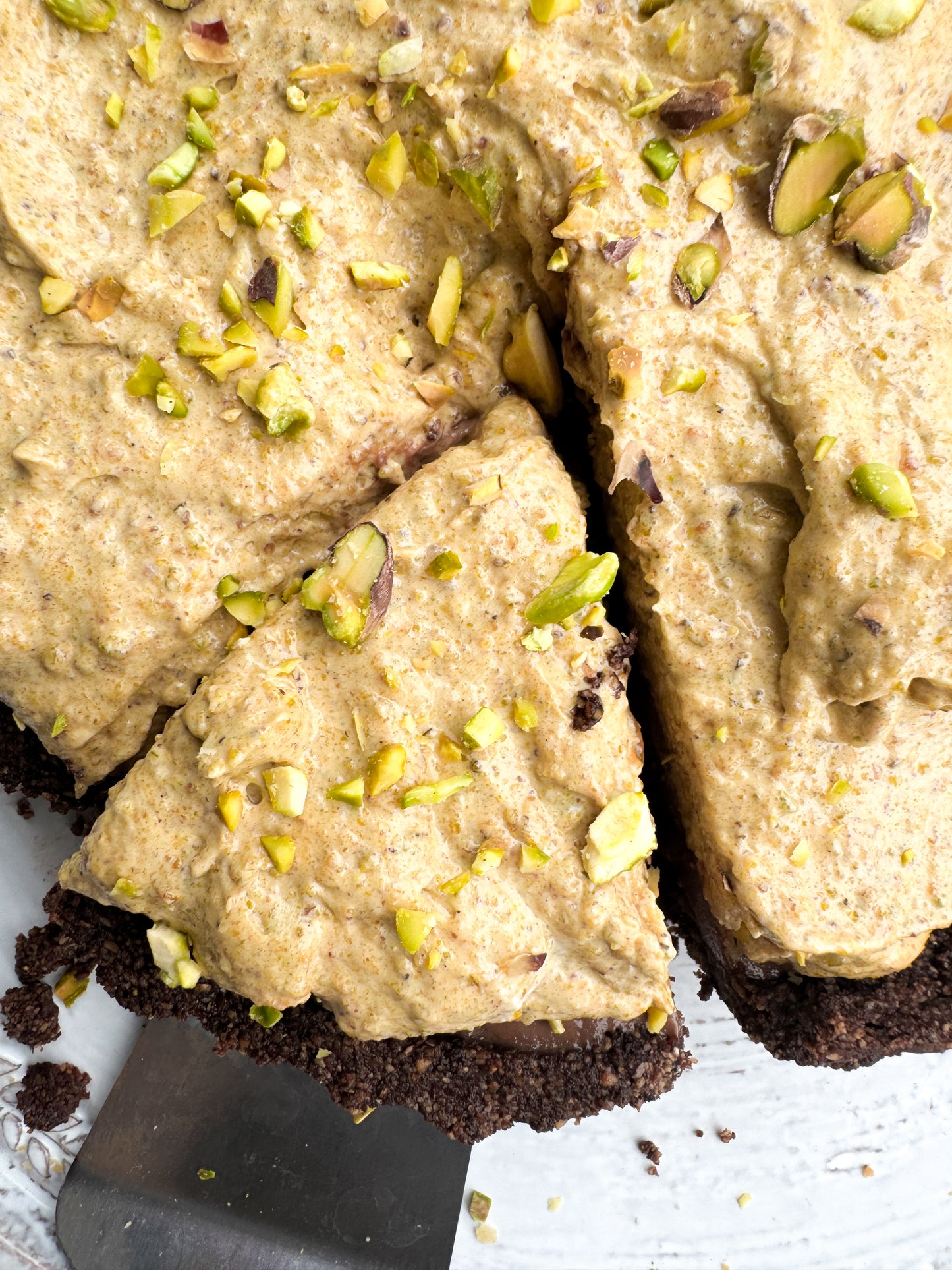 Praline Chocolate Tart